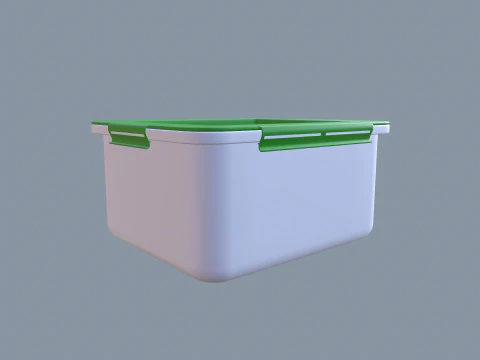 Drain Box Water 3D Model