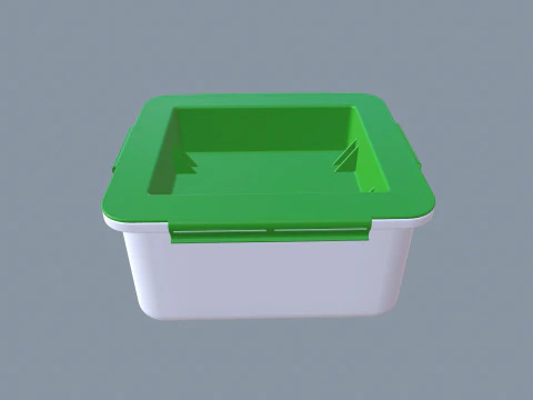 Drain Box Water 3D Model