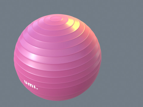 Gym Ball 3D Modell