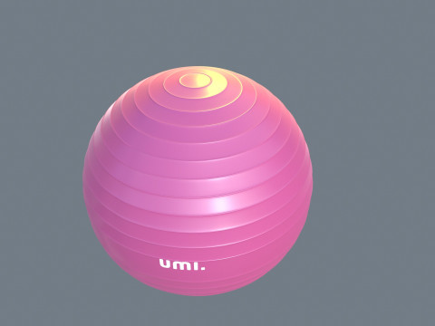 Gym Ball 3D Modell