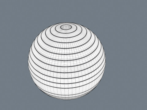 Gym Ball 3D Modell