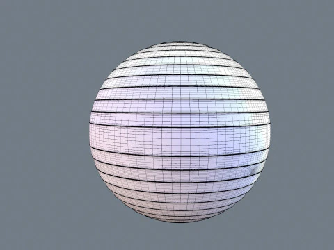 Gym Ball 3D Model