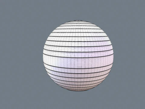 Gym Ball 3D Model