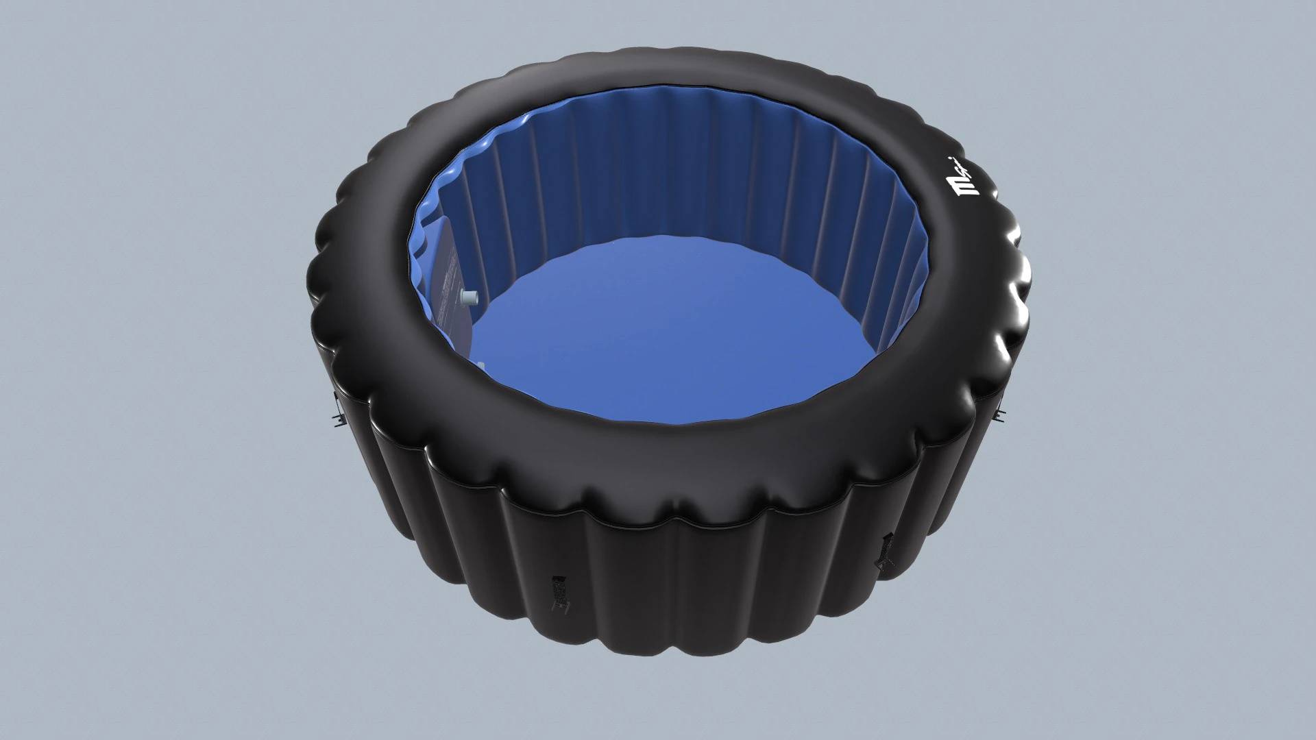 Hot Tub 3D Model .c4d .max .obj .3ds .fbx .stl .blend 