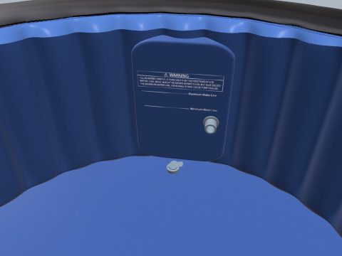 Hot Tub 3D मॉडल