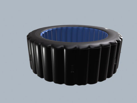 Hot Tub 3D Model