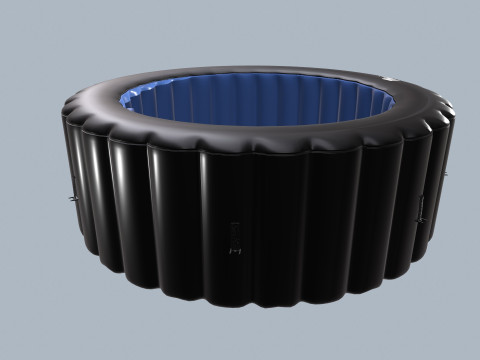 Hot Tub 3D मॉडल