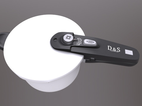 Pressure Cooker 3D Model