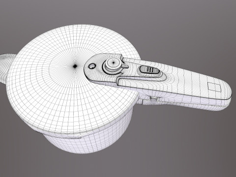 Pressure Cooker 3D Model