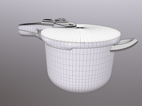 Pressure Cooker 3D Model