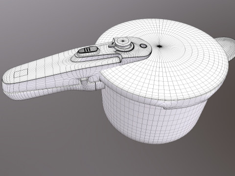 Pressure Cooker 3D Model
