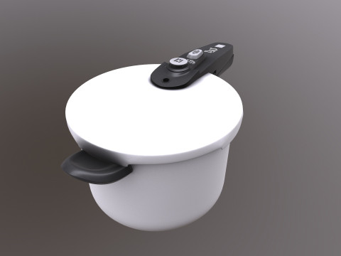 Pressure Cooker 3D Model