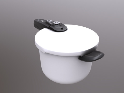 Pressure Cooker 3D Model