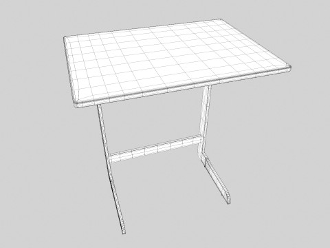 Table Modello 3D