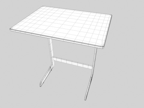 Table Modello 3D