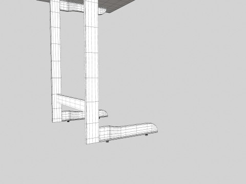 Table Modello 3D
