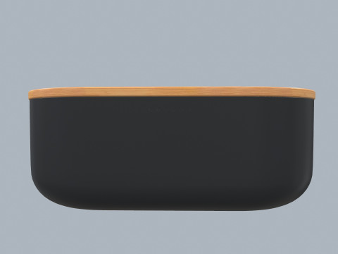 BAMBOO LUNCH BOX 3D Model