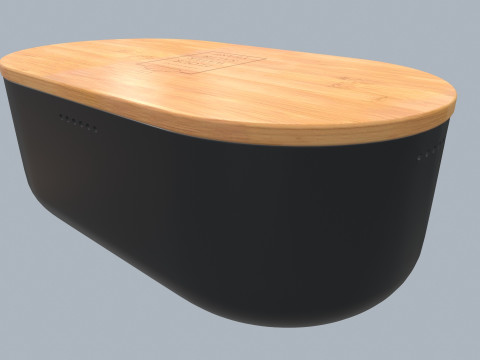 BAMBOO LUNCH BOX 3D Model