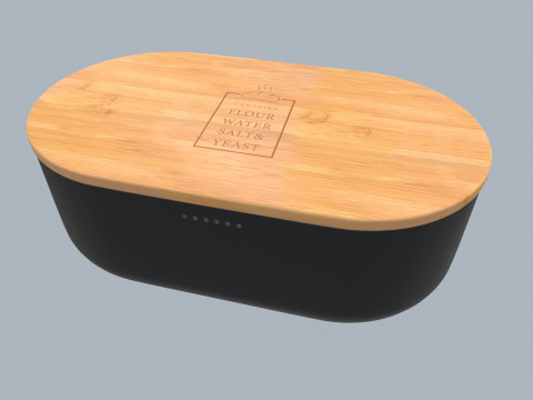 BAMBOO LUNCH BOX 3D Model
