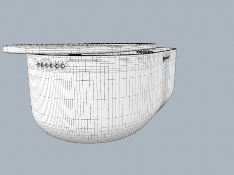 BAMBOO LUNCH BOX 3D Model