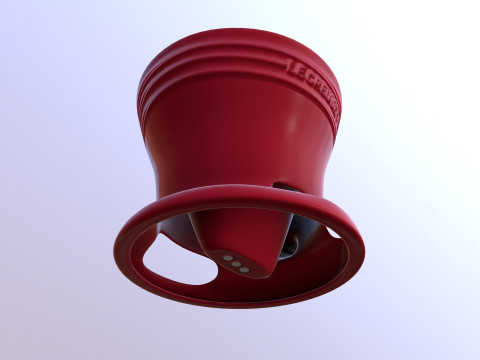 CREUSET CUP 3D 모델