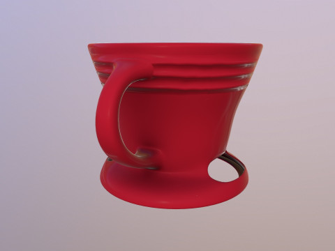 CREUSET CUP 3D 모델