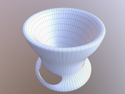 CREUSET CUP 3D 모델