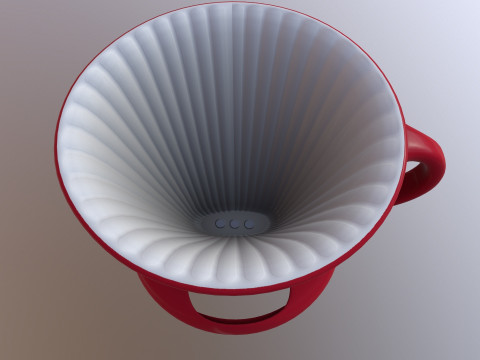 CREUSET CUP 3D 모델
