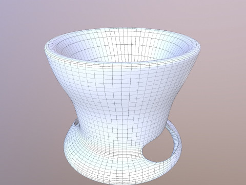 CREUSET CUP 3D 모델