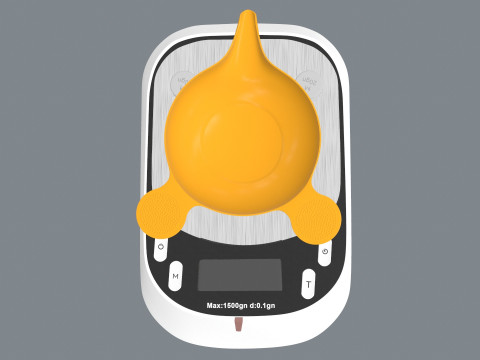 Digital Scale Machine Modèle 3D