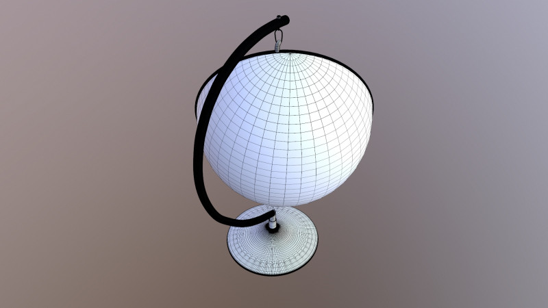 Hemisphere Hanging Chair Transparent 3D मॉडल .c4d .max .obj .3ds .fbx .stl .blend 
