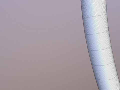 Hemisphere Hanging Chair Transparent 3D मॉडल