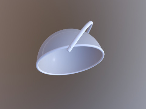 Hemisphere Hanging Chair Transparent 3D मॉडल