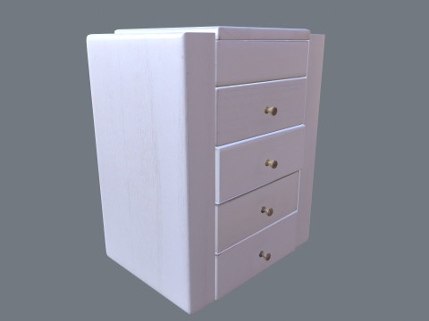 Jewellery Cabinet 3D Model
