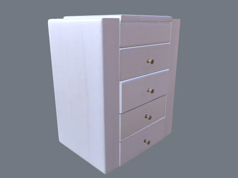 Kabinet Perhiasan Model 3D