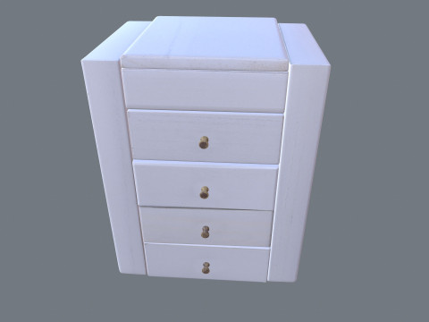 Jewellery Cabinet 3D Model
