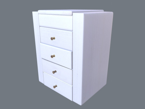 Jewellery Cabinet 3D Model
