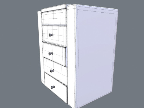 Jewellery Cabinet 3D Model