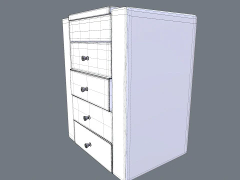 Jewellery Cabinet 3D Model