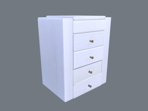 Jewellery Cabinet 3D Model