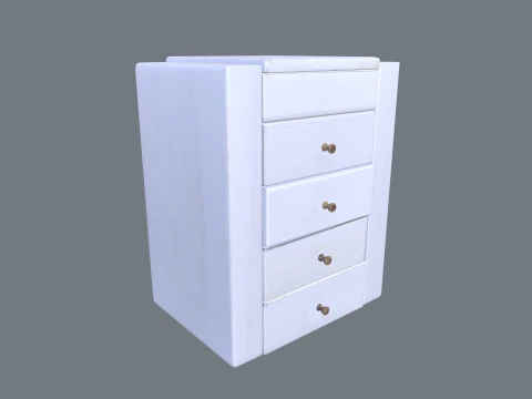 Jewellery Cabinet 3D Model