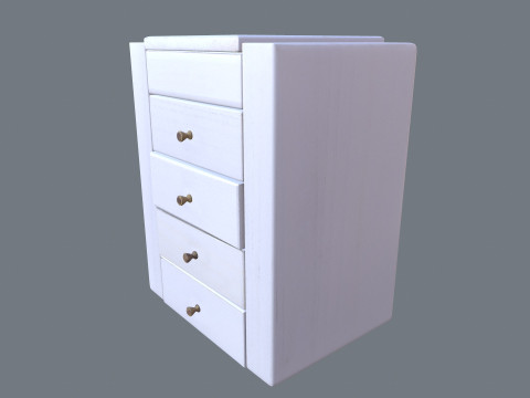 Jewellery Cabinet 3D Model