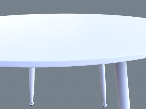 Round Table 3D Модель