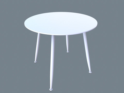 Round Table 3D Модель