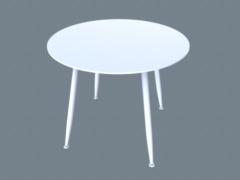 Round Table 3D Модель