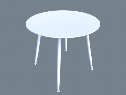 Round Table 3D Модель