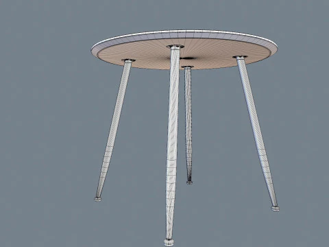 Round Table 3D Model