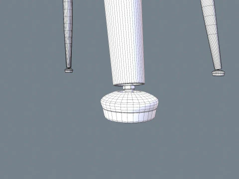 Round Table 3D Model