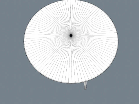 Round Table 3D Model