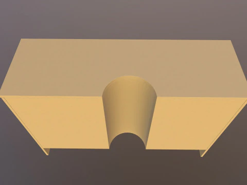 Wooden Rack 3D Model